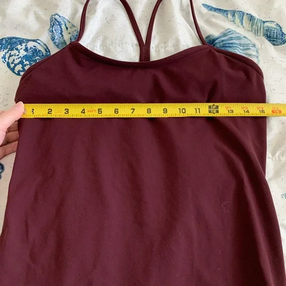 EUC Lululemon Athletica Power Y Tank Top size 10 - Picture 2 of 8